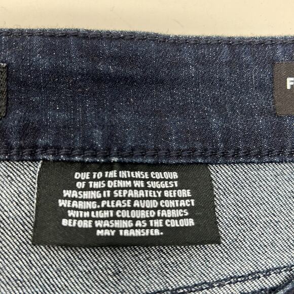 Buffalo David Bitton Francesca Mid-Rise Skinny Stretch Dark Wash Jeans Size 6 - Picture 14 of 16